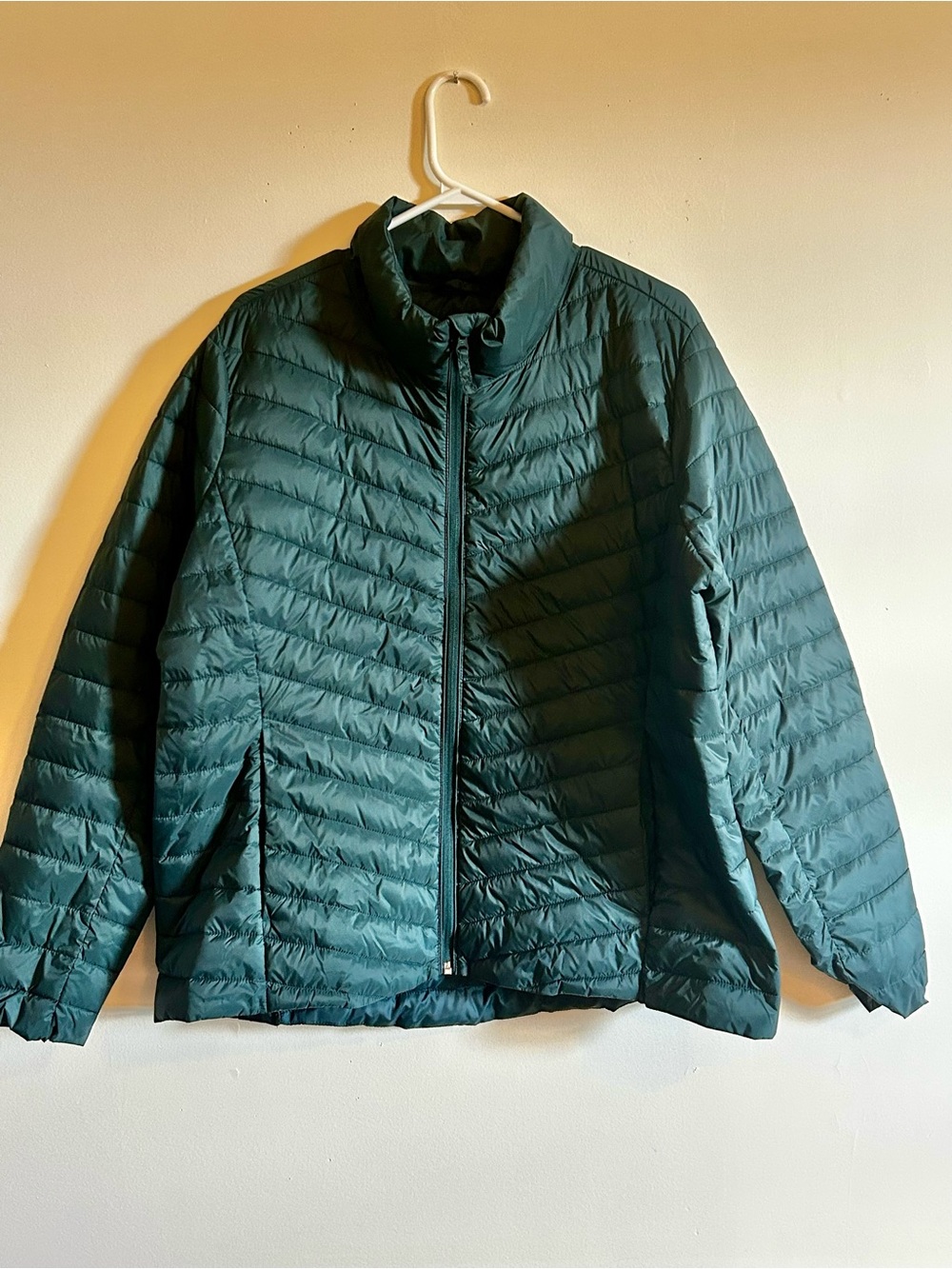 OLD NAVY Green Lightweight Quilted Puffer Jacket
